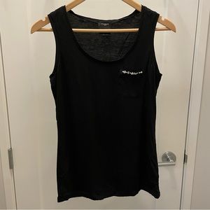 Ann Taylor beaded pocket tank